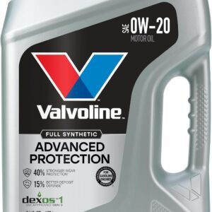 Valvoline Advanced Full Synthetic SAE 0W-20 Motor Oil 5 QT