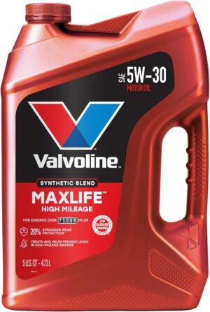 Valvoline MaxLife High Mileage 5W-30 Synthetic Blend