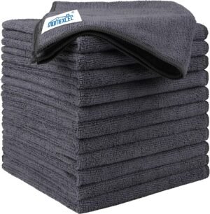 HOMEXCEL Microfiber Cleaning Cloth 12 Pack