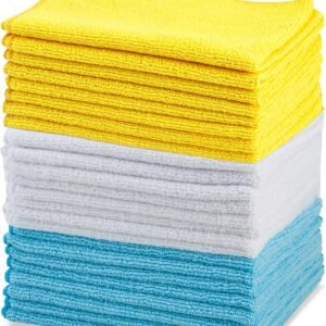Amazon Basics Microfiber Cleaning Cloths, 16" x 12"